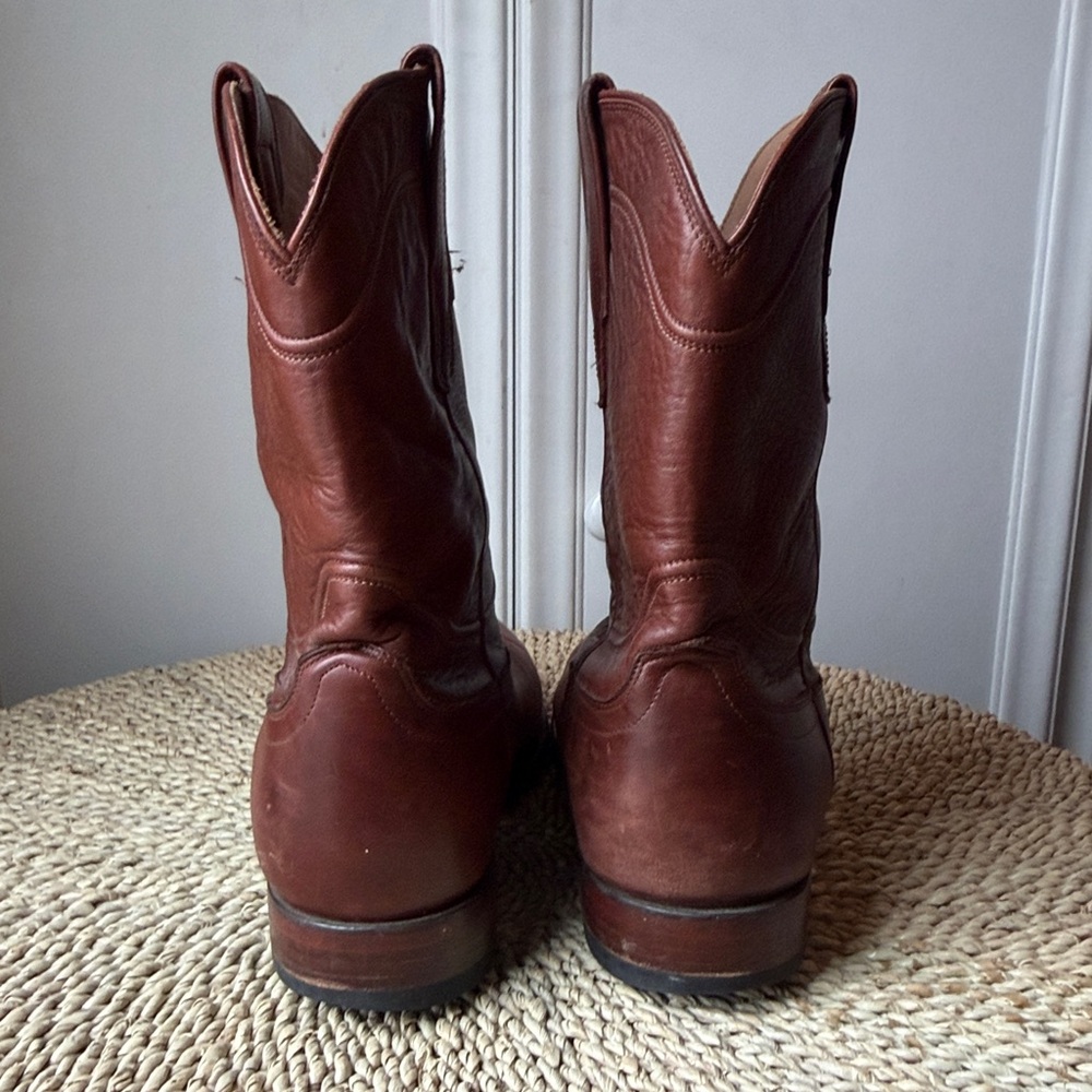 Tecovas "The Earl" Bourbon Calf Roper Boots Men’s 10.5 Wide (EE) - Retired Color - Picture 8 of 9